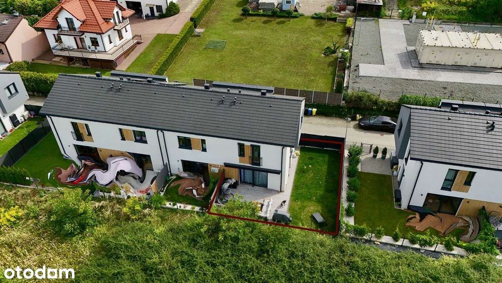 Pięknie urządzony dom w zabudowie szeregowej + działka na garaż