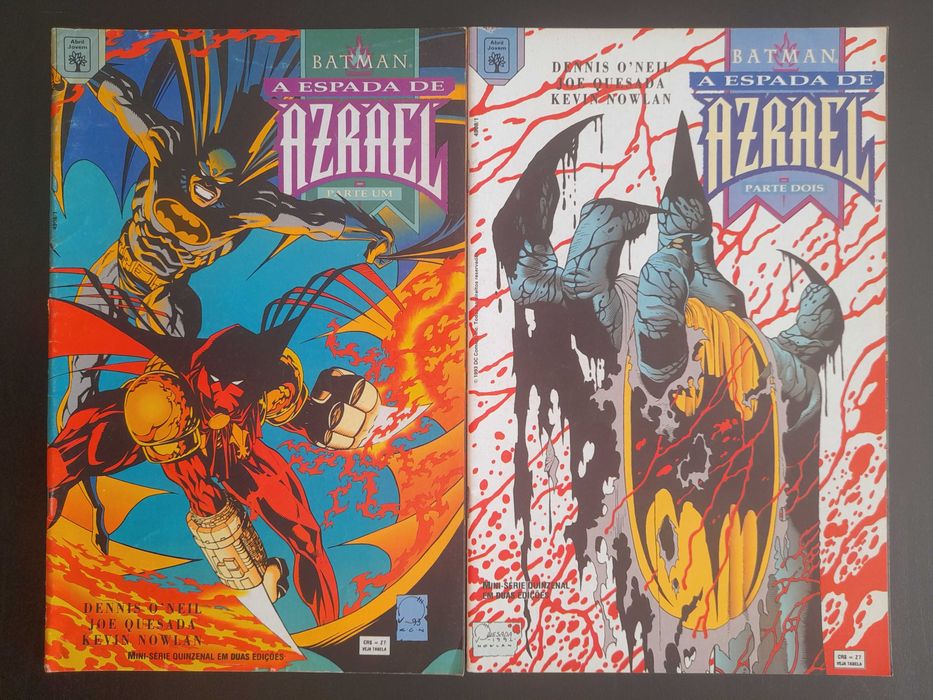 Batman - A Espada de Azrael 1 e 2 (mini-série completa)