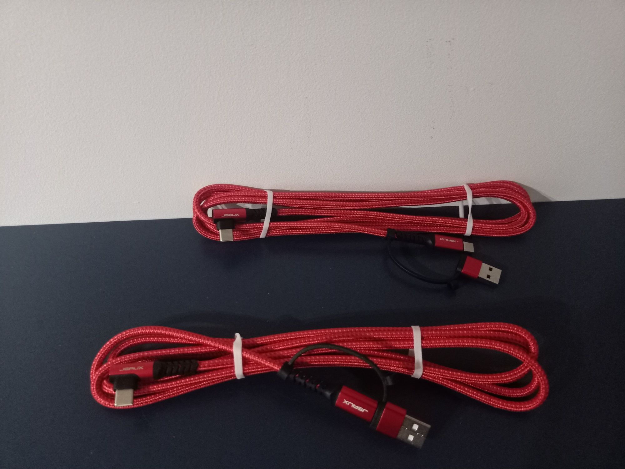 100 W kabel ładujący USB C jasaux 3 in 1 cc0052 kompet 2szt po 2 m