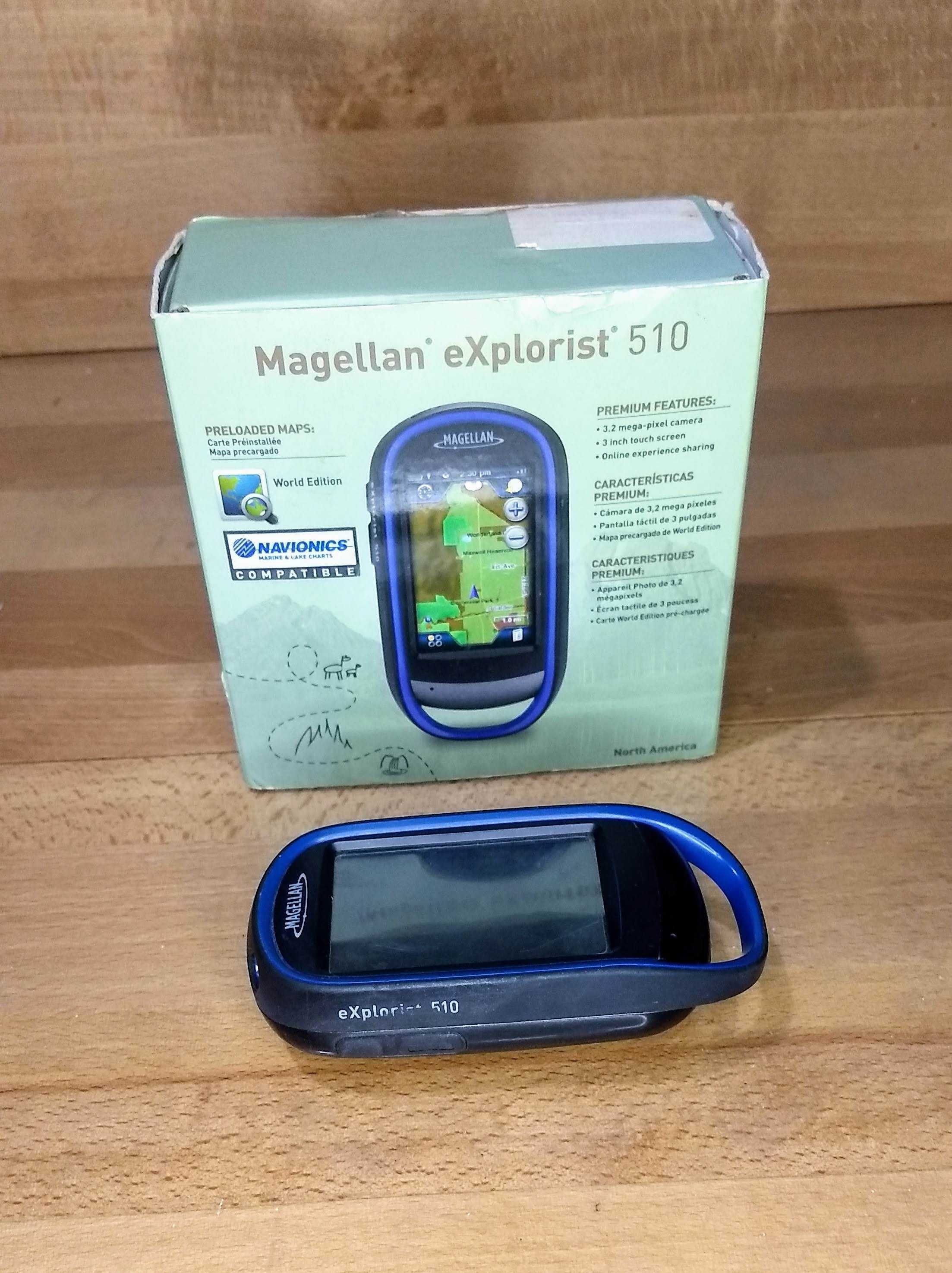 Туристичний GPS навігатор Мagellan explorist 510