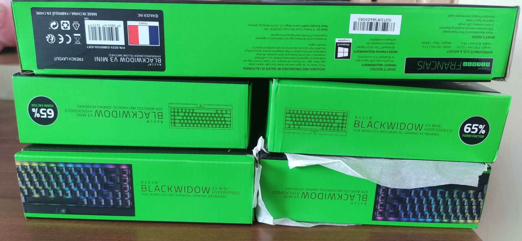 Клавіатура Razer BlackWidow V3 Mini Hyperspeed Yellow Switch