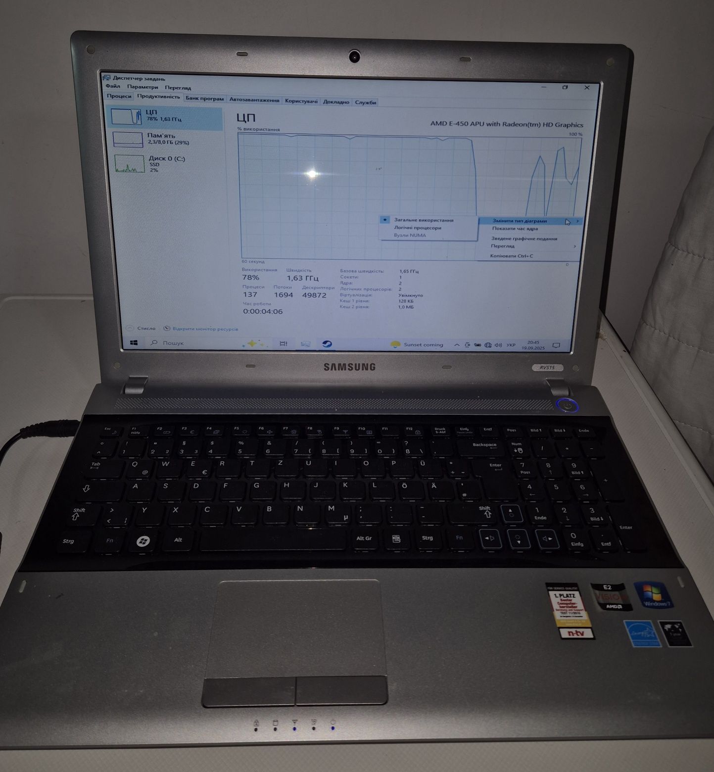 Ноутбуки samsung Dell робочі!