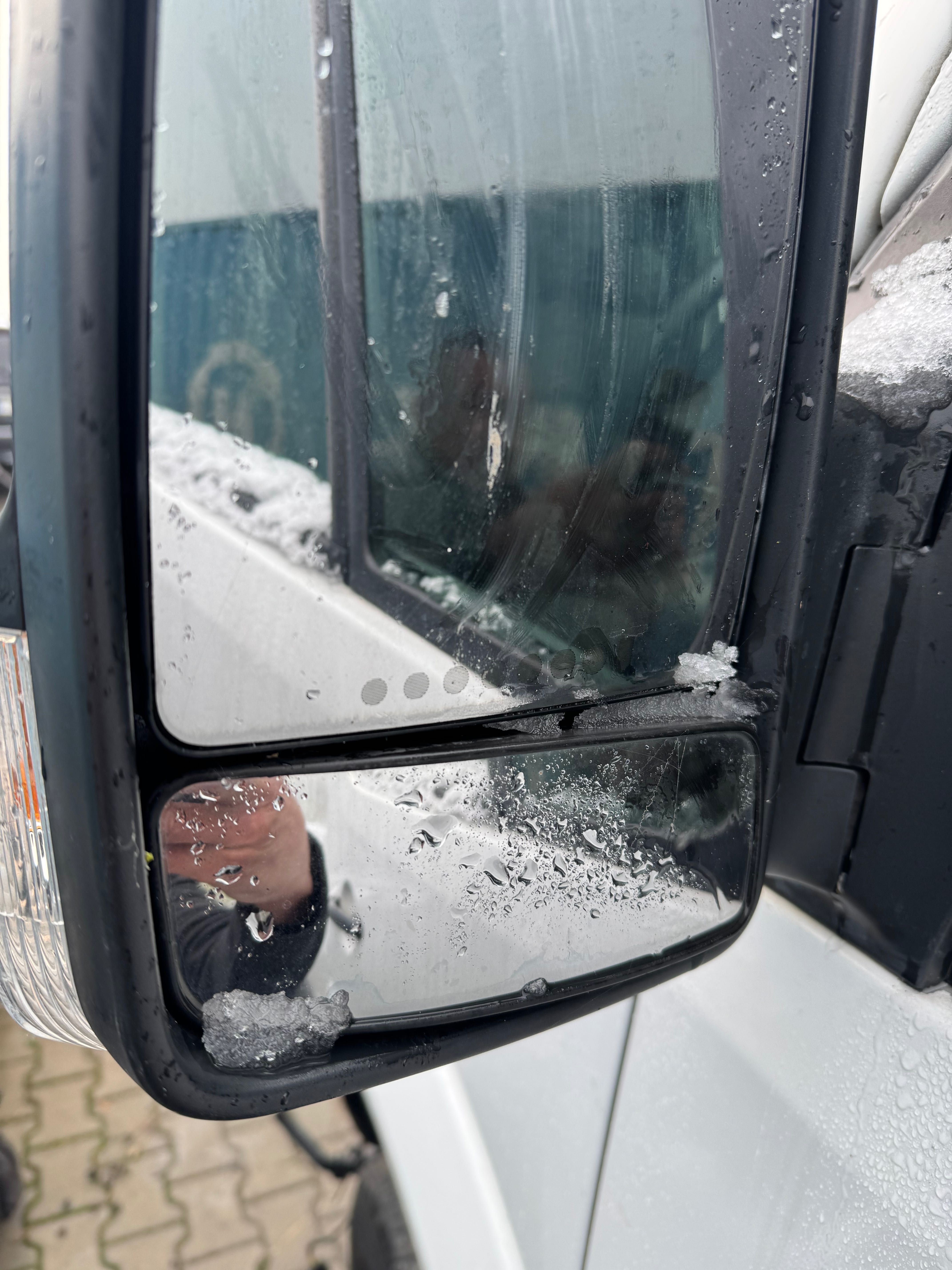 Mercedes sprinter 906 Crafter lusterko czujniki