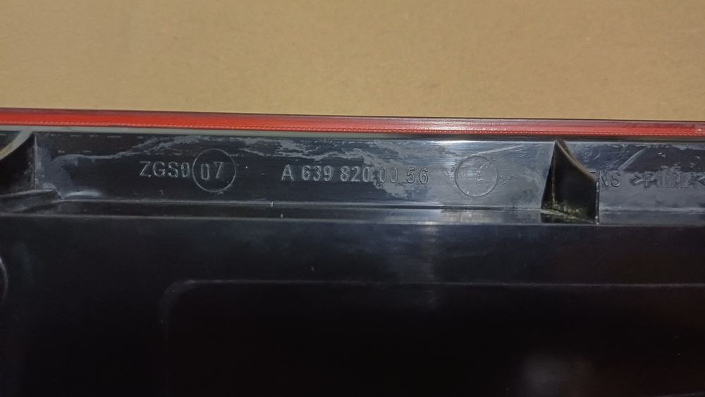 Доп стоп фонарь фара вито 639