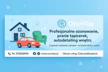 Ozonowanie, pranie tapicerek i dywanów, autodetailling wnętrz aut