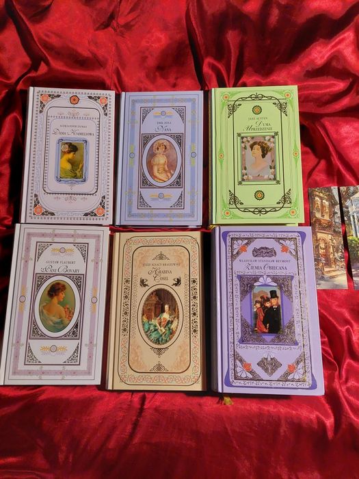 Zestaw książek klasyki literatury Kolekcja Hachette plus gratisy