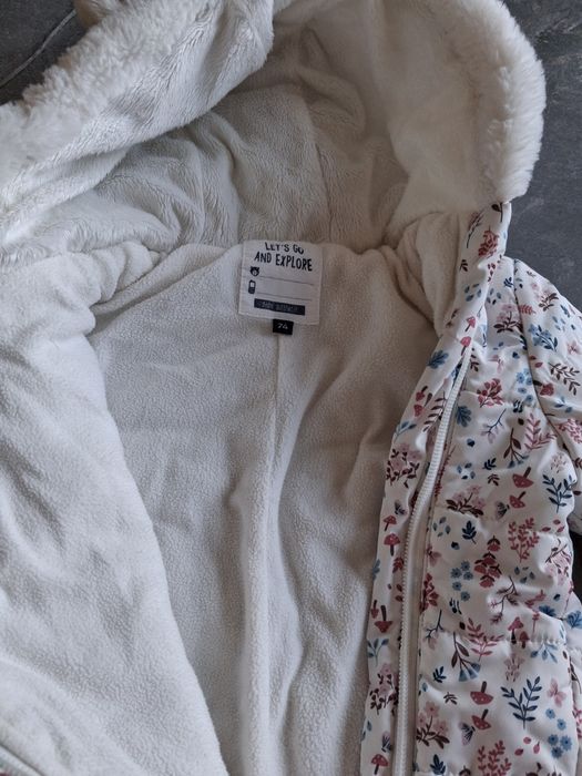 Kombinezon zimowy 74 jak newbie c&a dla dziewczynki