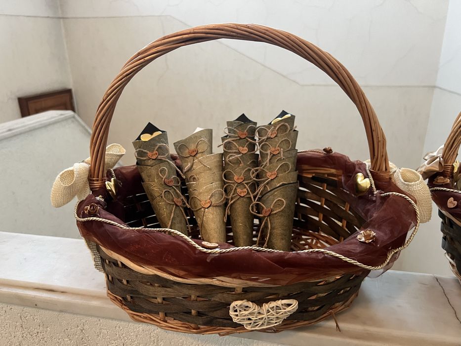 3 Cestos de Verga ( Casamento)