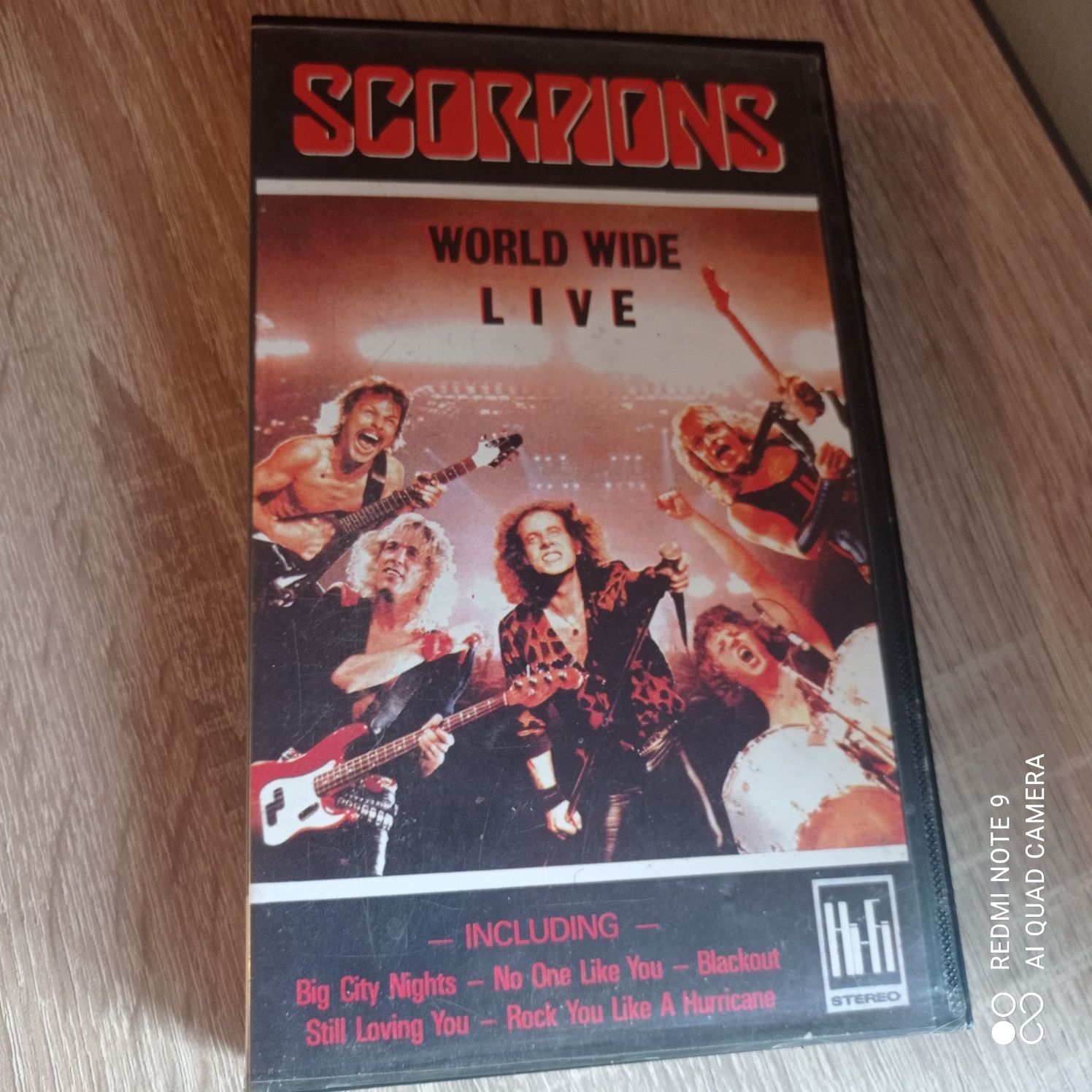 Scorpions World Wide Live VHS