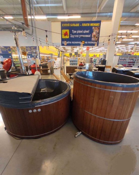 Чани джакузі. Мобільна лазня Мобільна купель Баня Сауна