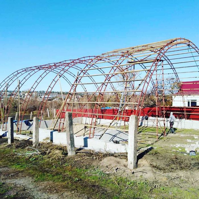 Краща Ціна Якісний Арочний Ангар під ключ. Будівництво зерносховища