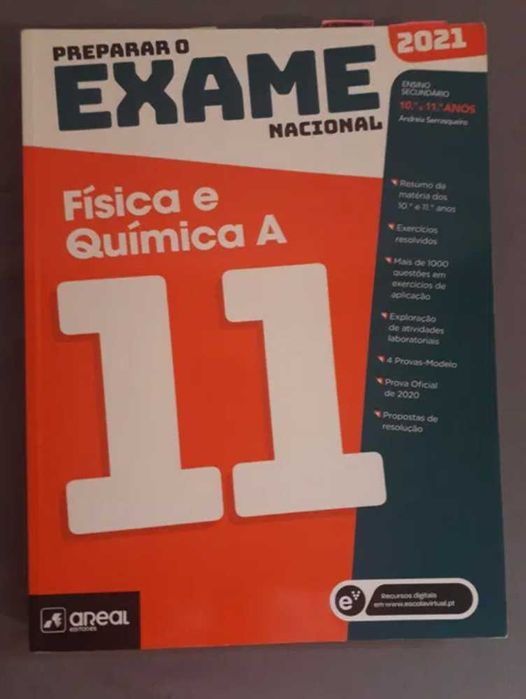 Livro de preparação para o exame Física e Química A