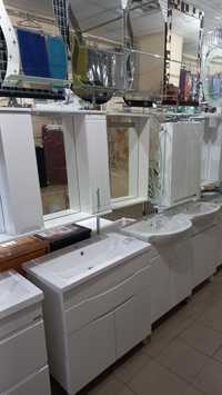 Распродажа : мебель для ванной. комнаты  зеркала, мойки, унитазы
