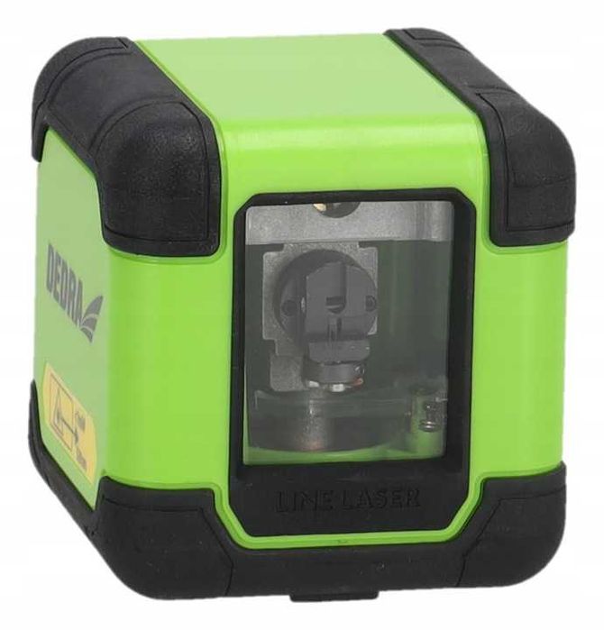 Zestaw DEDRA Laser krzyżowy 30m Dalmierz Poziomica laserowa zielony