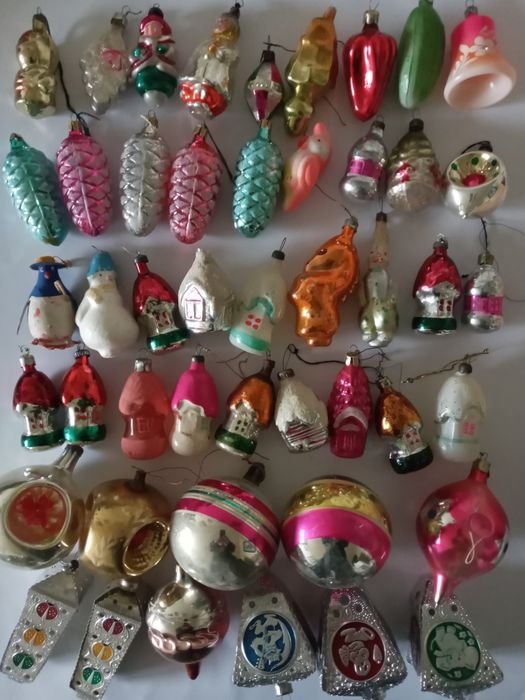 Елочные  игрушки  ссср  фонарики сюрпризницы