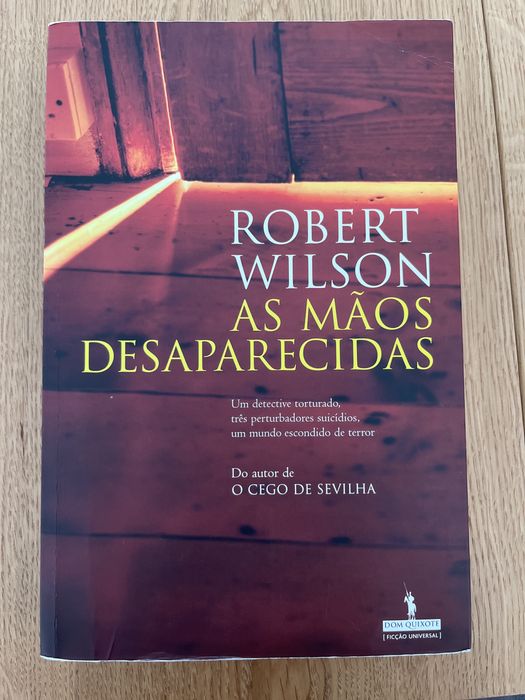 Livro - As mãos desaparecidas - Robert Wilson