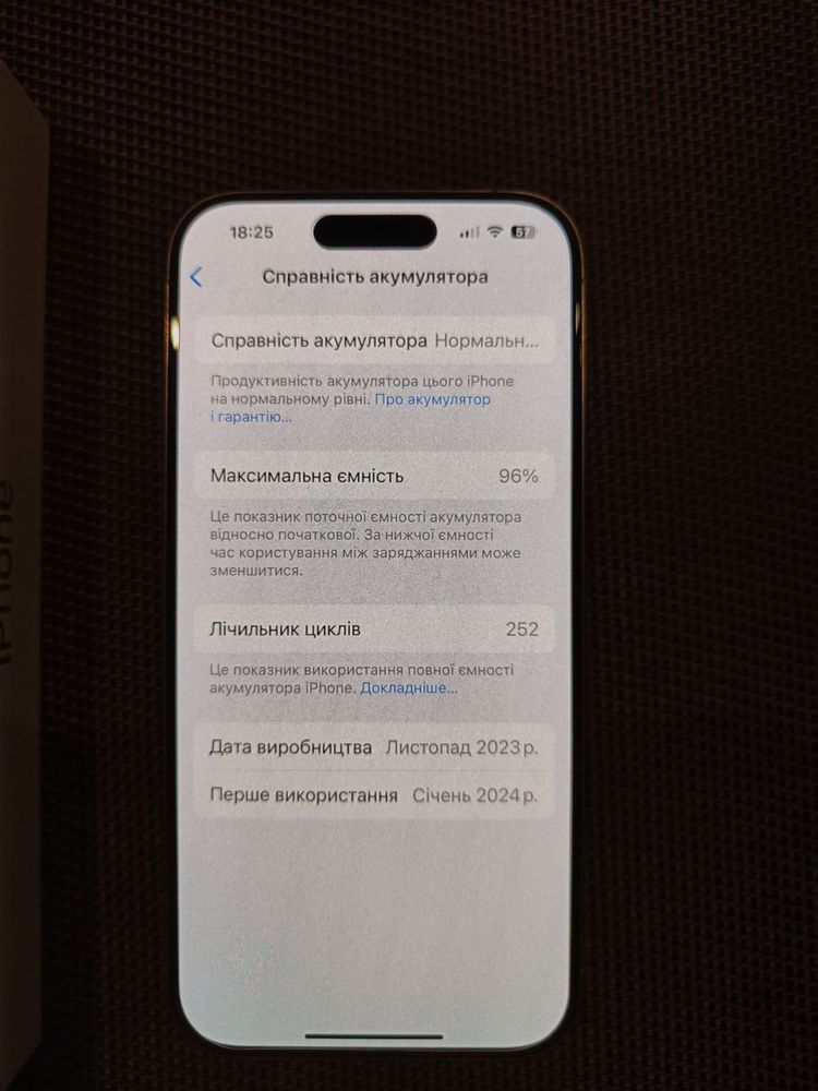 Iphone 15 pro 128gb White Titanium