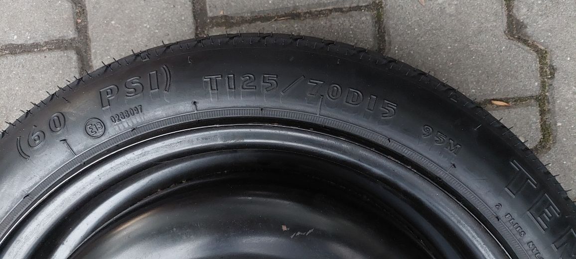 Koło dojazdowe Chrysler