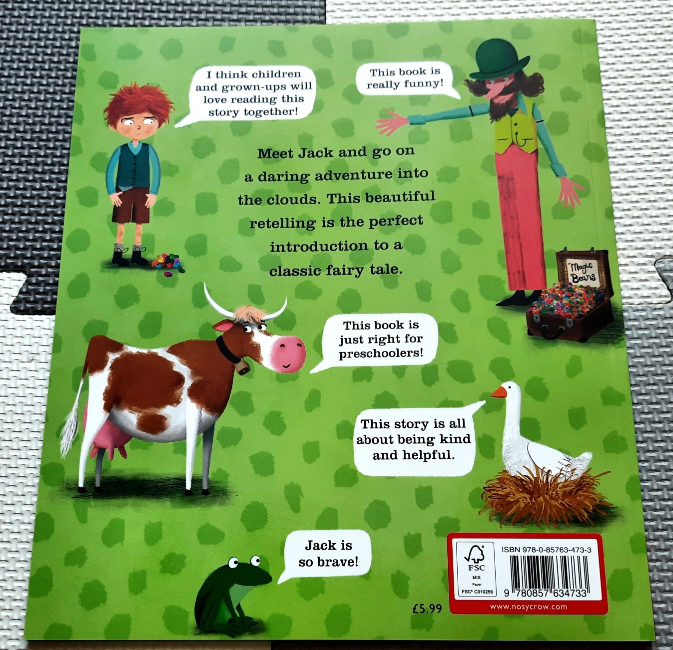 Ed Bryan Jack and the Beanstalk z kodem QR po angielsku audio book