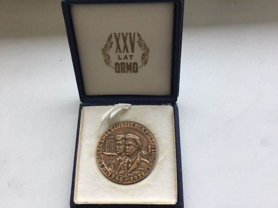 Medal XXV lat ORMO