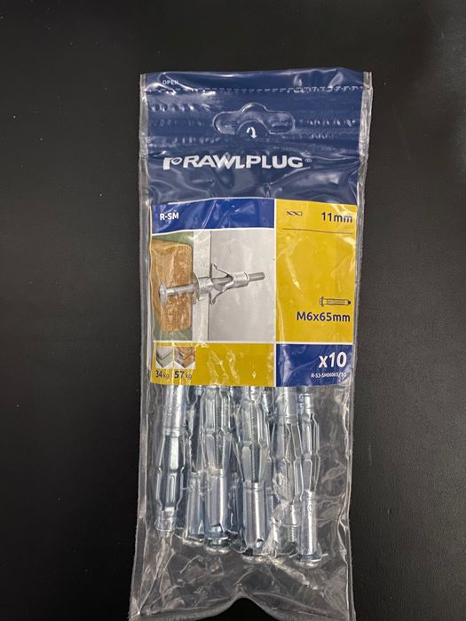 RAWLPLUG kołki do płyt regipsowych