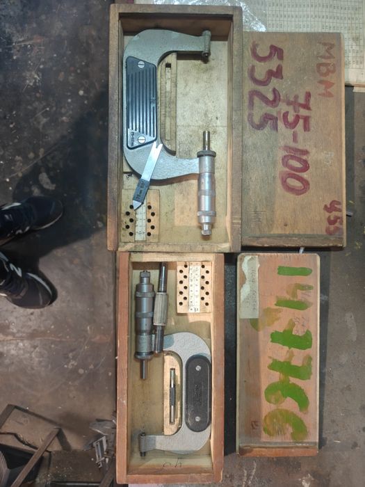 Микрометры 50-75, 75-100
1. 50-75мм 500грн
2. 75-100мм 850грн
Цена ука