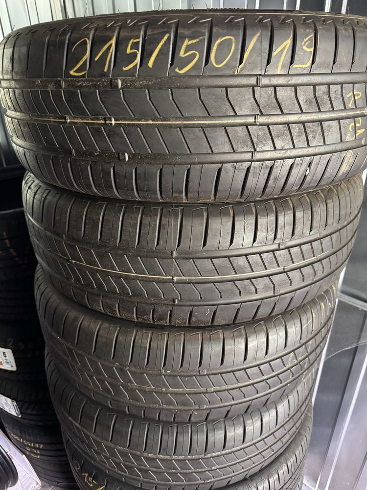 Komplet opon letnich 215/50/19 BRIDGESTONE Demo F-Vat