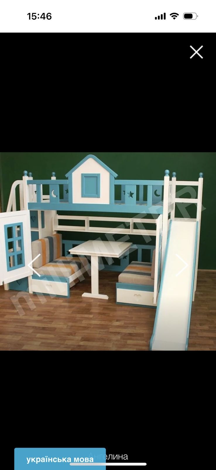 Дитяче ліжко-трансформер,дитячі меблі