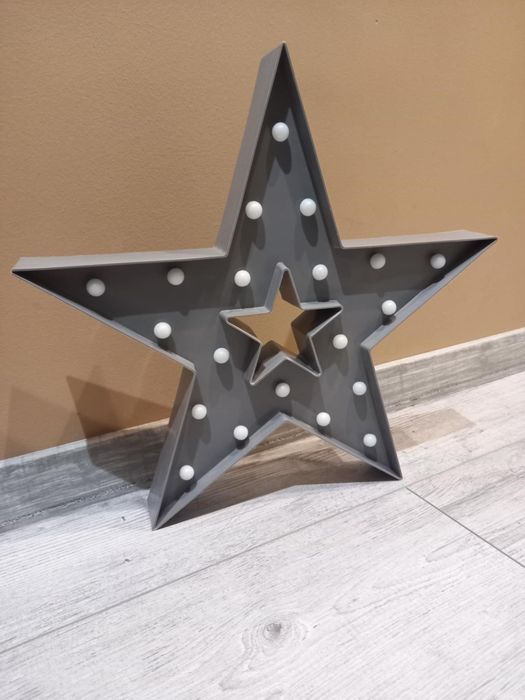 Lampka gwiazda 38,5 cm