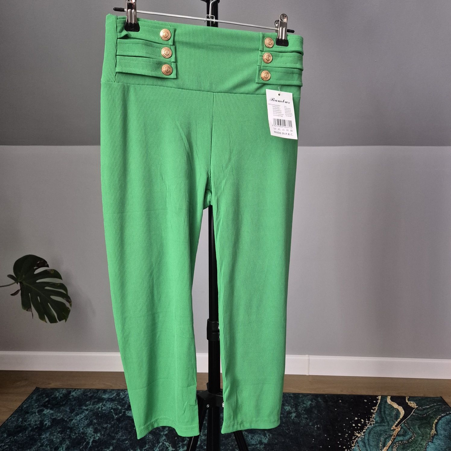 Kolarki 3/4 zielone L/XL