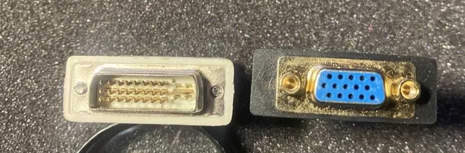 Перехідник PCI-E 6pin-2 x Mole\VGA to DVI\HDMI to HDMI and mini HDMI