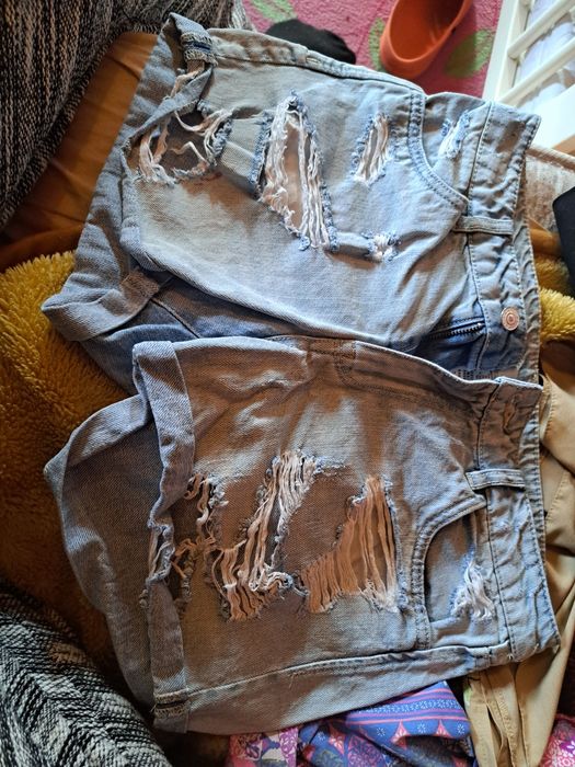 Spodenki jeansowe r 36