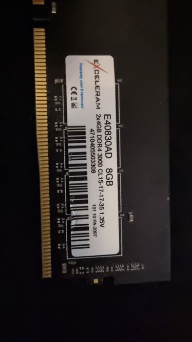 Оперативна пам'ять Ddr4 8gb 2x4