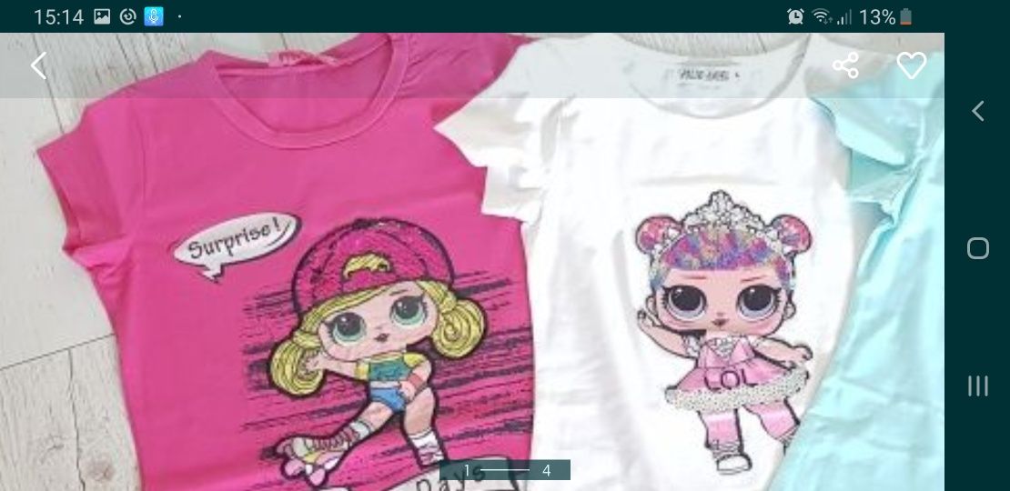 Bluzki,getry, bluza LOL r 116/122