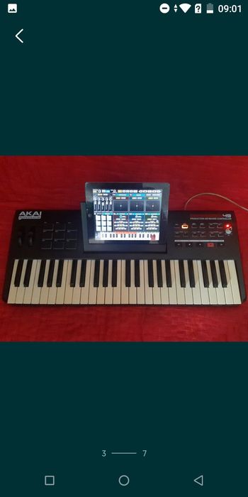 Akai Synthstation 49 iPad 2 синтезатор usb midi mpc mpd mpk піаніно