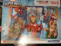 Puzzle Maxi SuperHero Adventures 104 Clementoni Marvel