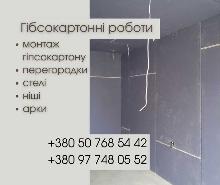 НЕДОРОГО Стены из гипсокартона. Декор стен. Монтаж гипсокартона