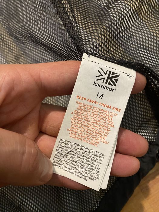 (XS-S, M, L, XL) KARRIMOR черная курточка на мембране весенняя осенняя