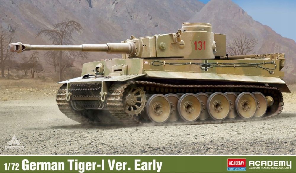 Academy 13422 Czołg do sklejenia Tiger 1 Ver Early