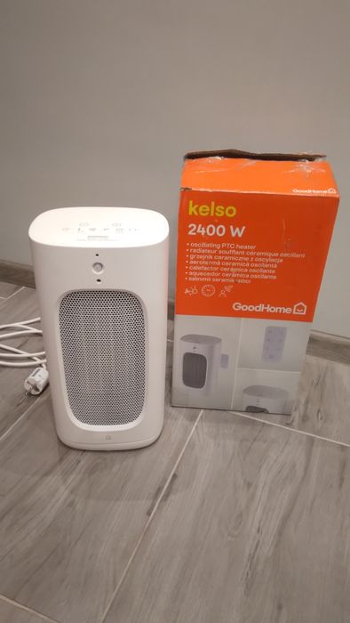 Termowentylator z oscylacją 2400W Good Home Kelso farelka elektryczna