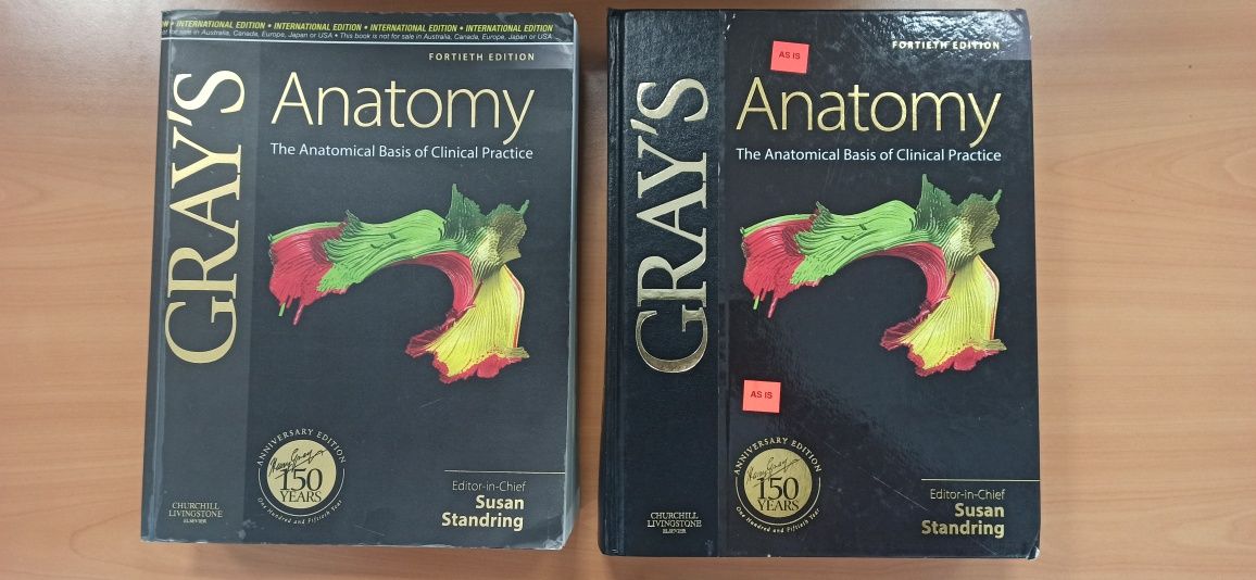 Анатомия человека Gray's anatomy 40th. ed. Анатомия Грей 40е издание