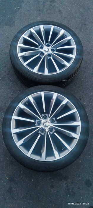 Skoda Superb  235 40 19, диски Phoenix 5 112 19