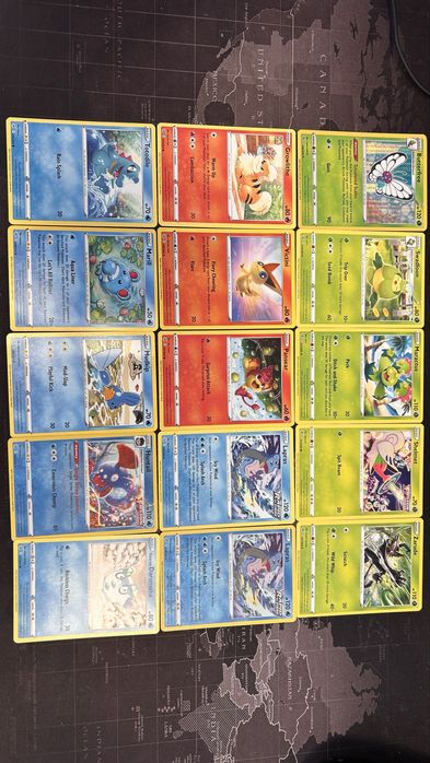 Lote 53 Cartas Pokémon – Poing de Fusion
