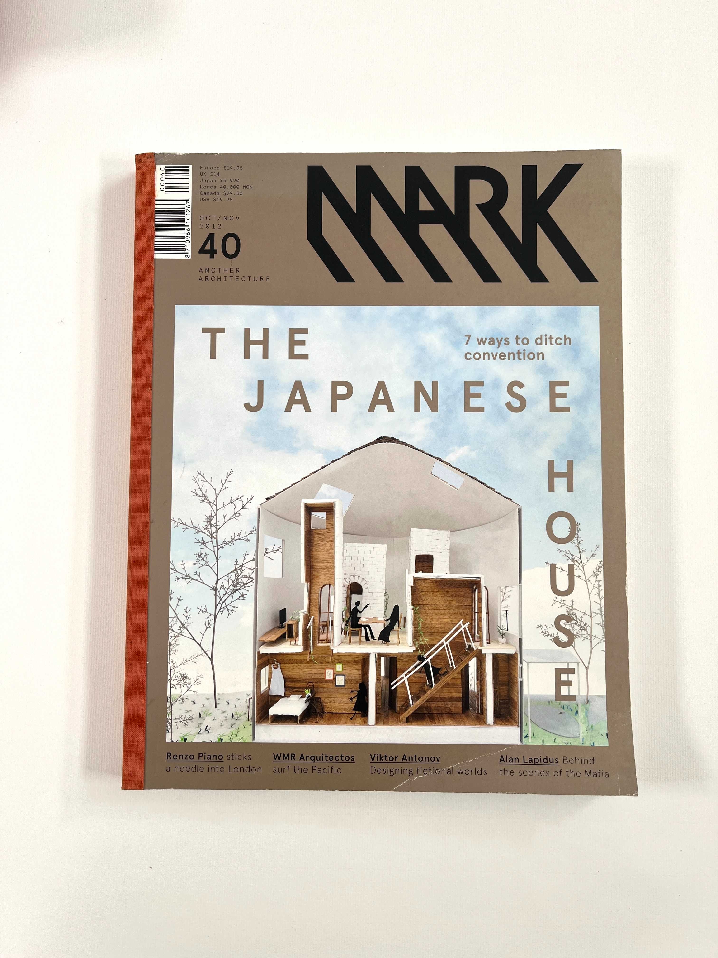 Revista MARK 40 The japanese house Arquitectura 2012