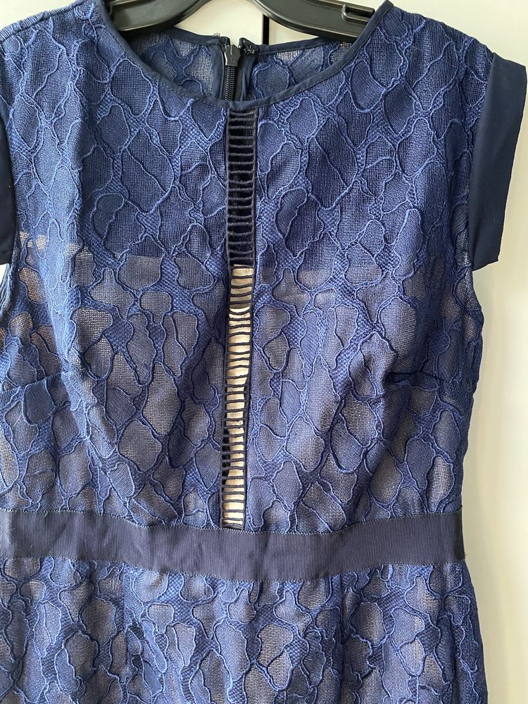 Granatowa sukienka Damsel in a Dress rozmiar 42 #A-98