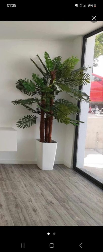Palmeiras lindissimas artificiais para decoracoes