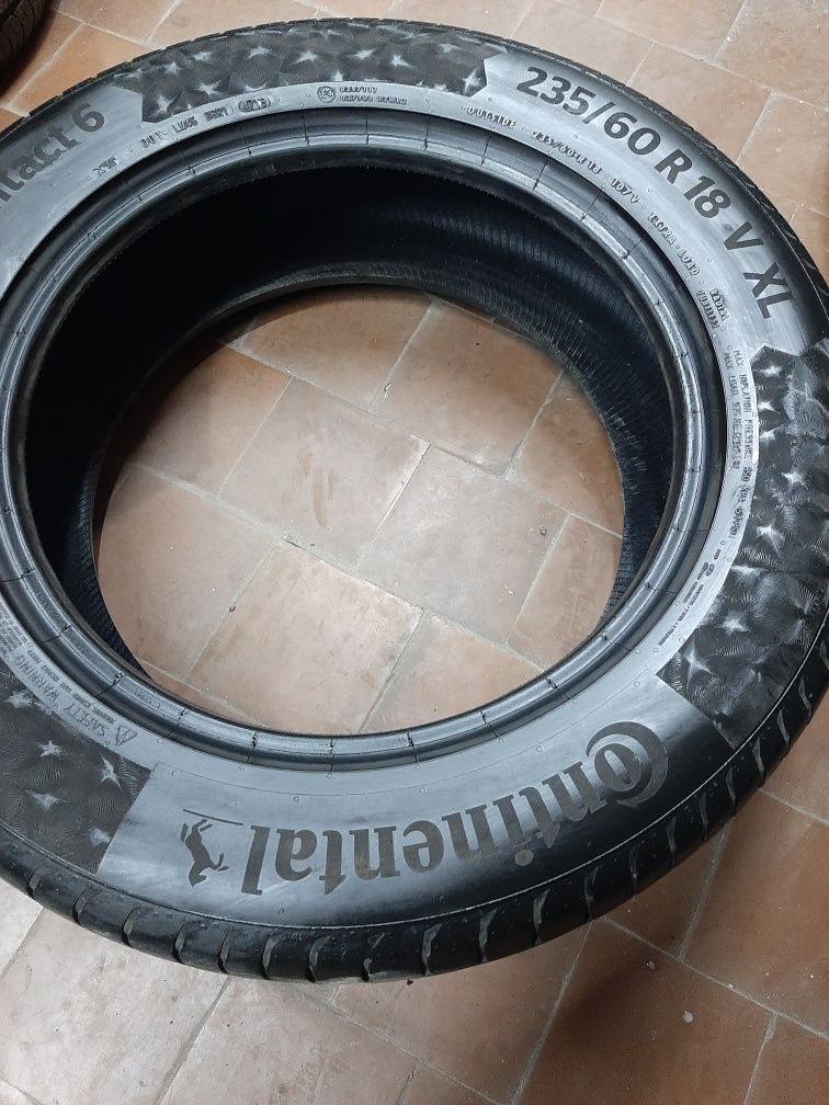 235/60/18 Continental contact 6
