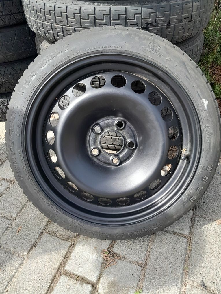 Koło dojazdowe do VW, Aud, Skodai 5x100 r 15