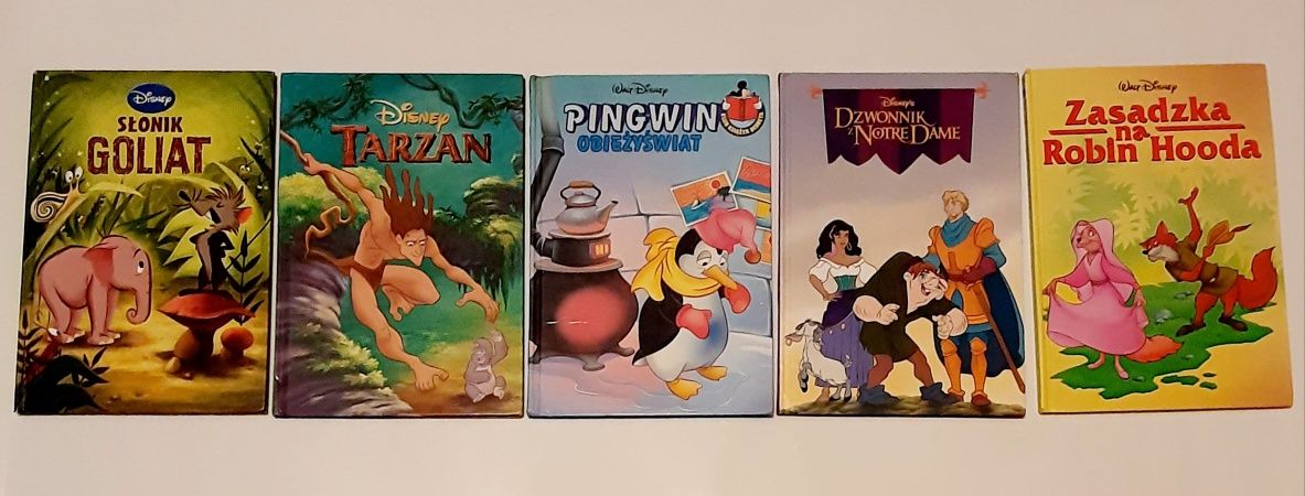 Klub Książek Disneya x 5 plus Król lew po angielsku