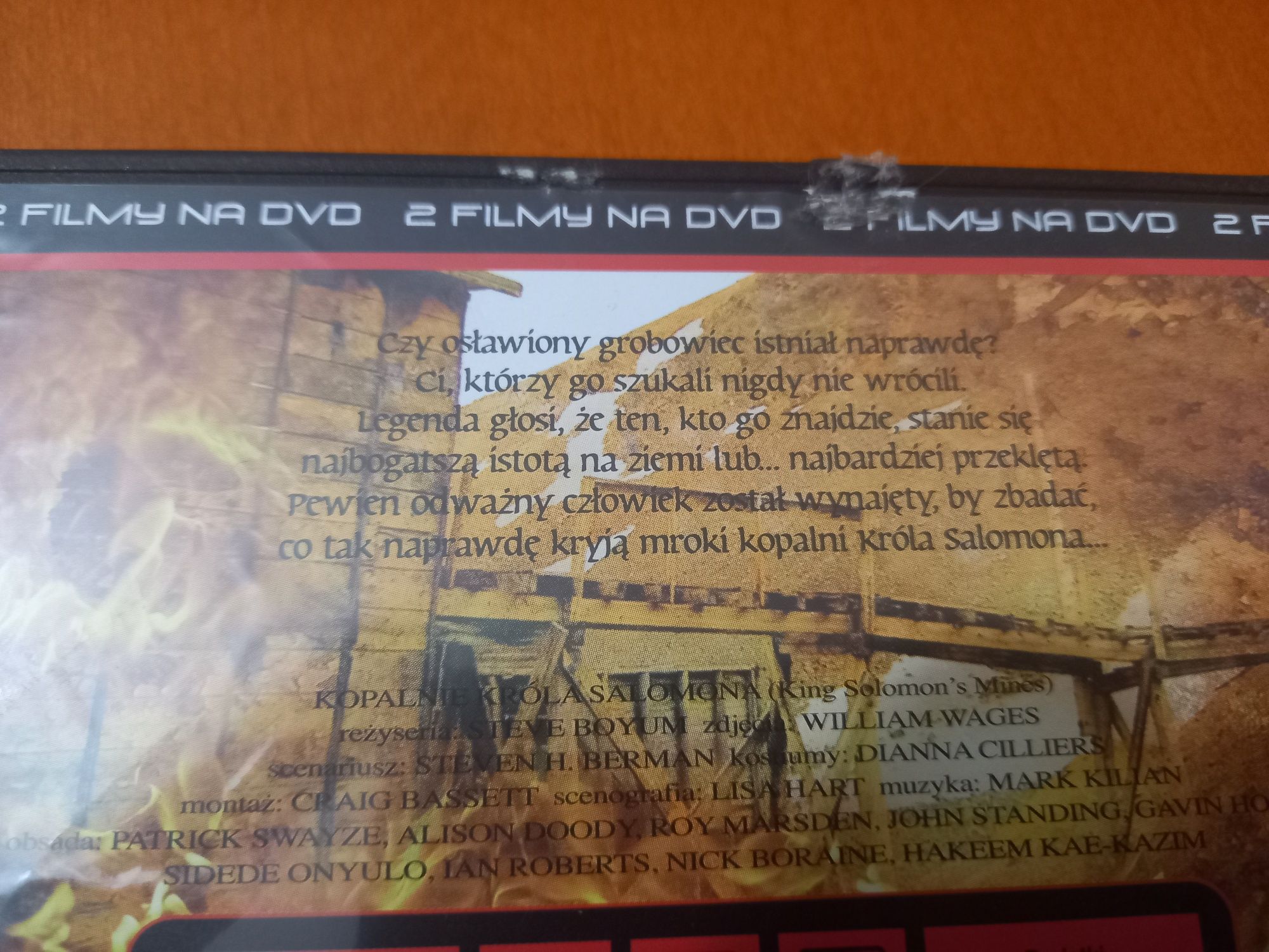 Filmy Kopalnie Króla Salomona Podpis Mordercy DVD Video